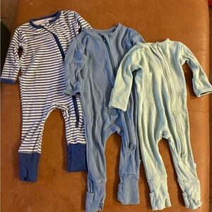 Dreamland Baby Bamboo Convertible PJs Bundle - 0-3